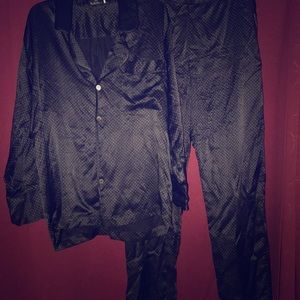 Silk pajamas